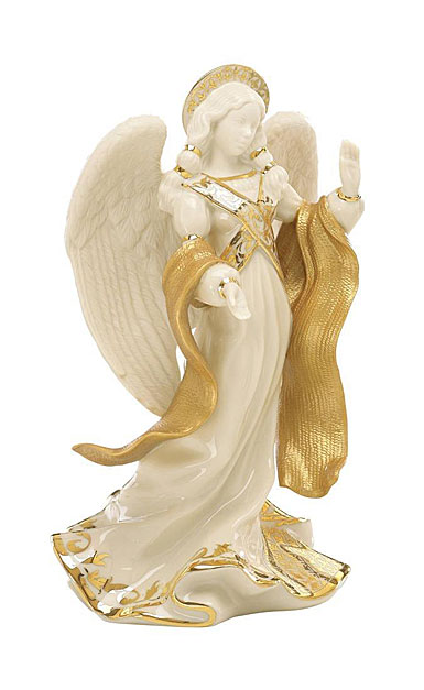 Lenox Christmas First Blessing Nativity Angel of Peace Figurine