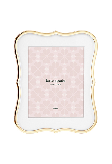 Kate Spade New York, Lenox Crown Point Gold 8x10" Metal Picture Frame