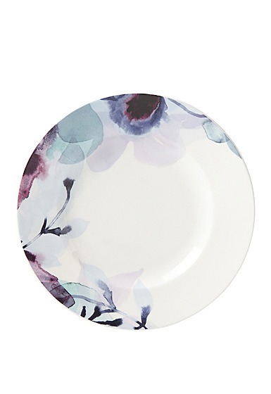 Lenox Indigo Watercolor Floral China Accent Plate