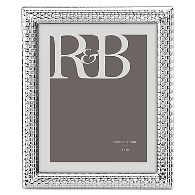 Reed And Barton Watchband Silver Frame 8X10"