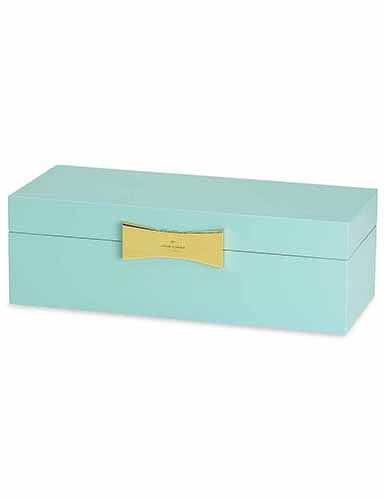 Lenox kate spade Outpost Gifting Lg Rect Jewelry Box, Turquoise