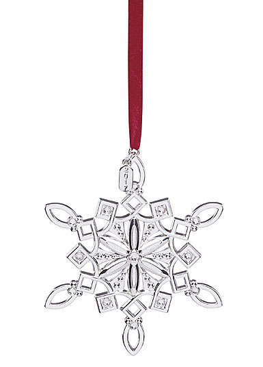 Lenox Annual 2017 Snow Majesty Snowflake Ornament