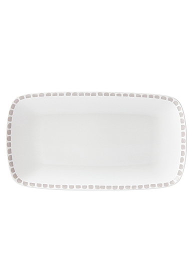 Kate Spade China by Lenox, Charlotte Street Grey Hors D'Oeuvres Tray