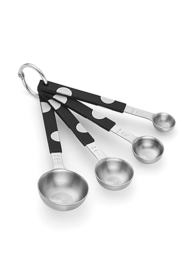 Kate Spade, Lenox All In Good Taste Deco Dot Metal Measuring Spoon Set Of Four