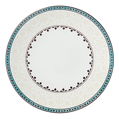Lenox Global Tapestry Aquamarine Lotus China Dinner Plate