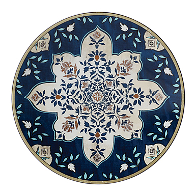 Lenox Global Tapestry Sap Mandala China Accent Plate, Single