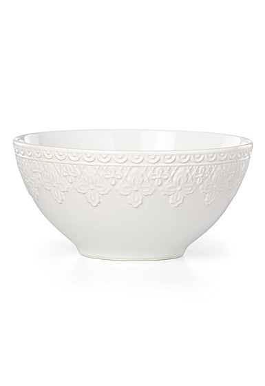 Lenox Chelse Muse China Fleur White All Purpose Bowl, Single