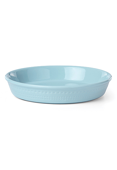 Kate Spade China by Lenox, Stoneware Willow Drive Blue Pie Dish