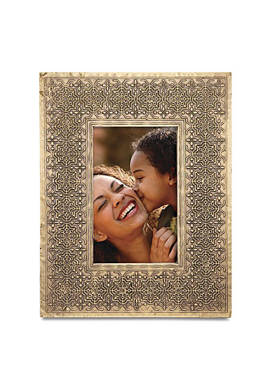 Lenox Global Tapestry Metal Hammered 4"x6" Picture Frame