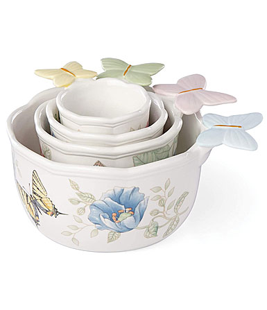 Lenox China Butterfly Meadow, 4 Piece Set Measuring Cups