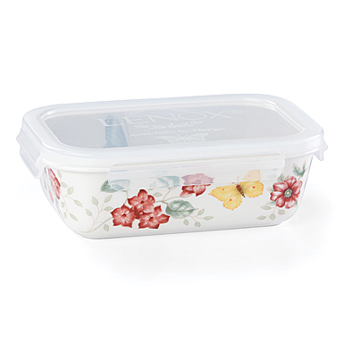 Lenox Butterfly Meadow Dinnerware Rectangular Serving and Storage Container