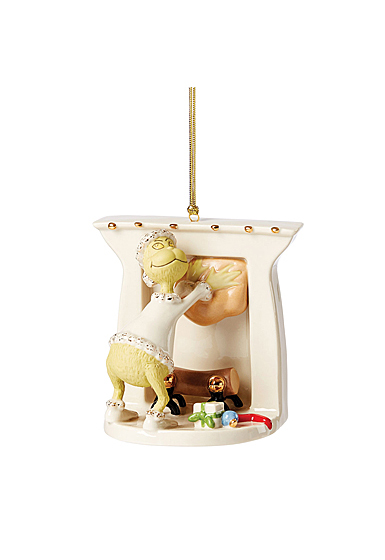 Lenox Gift-Stealing Grinch Ornament