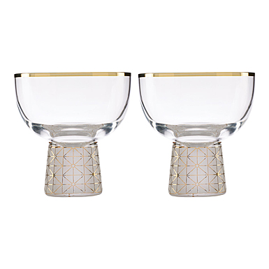 Lenox Trianna Frost Cocktail Glass Pair