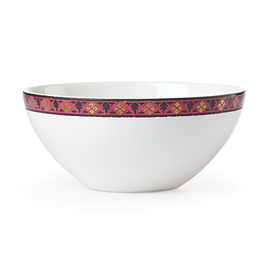 Lenox Global Tapestry Garnet Mandala China Dip Bowl