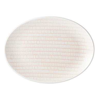 Lenox Textured Neutrals China Blush Platter