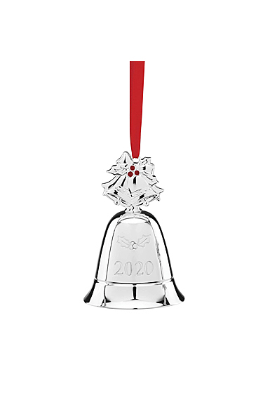 Lenox Silver 2020 Annual Musical Bell Ornament