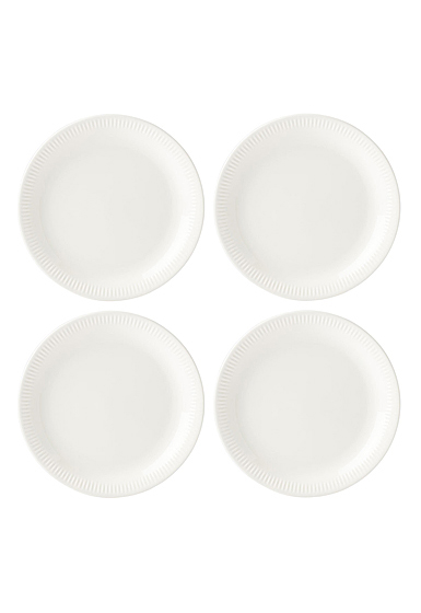 Lenox Profile China Dinner Plate White Set Of Four
