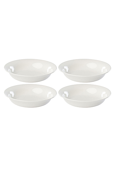 Lenox Profile Dinnerware Dinner Pasta Bowl White Set Of Four