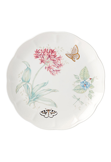 Lenox Butterly Meadow Gold China Butterlfy Dinner Plate Gold