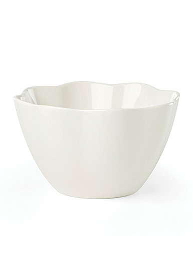 Kate Spade China by Lenox, Petal Ln White Soup Cereal Bowl
