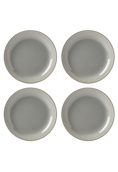 Lenox Profile Dinnerware Accent Plate Grey Set Of Four