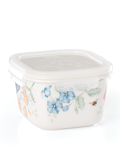 Lenox Butterfly Meadow Dinnerware Square Server and Storage