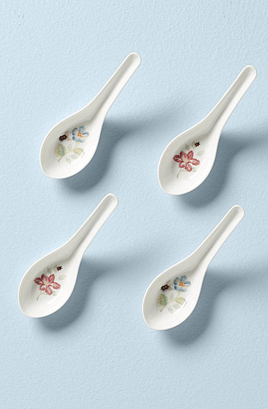 Lenox Butterfly Meadow Soup Spoon Set of 4