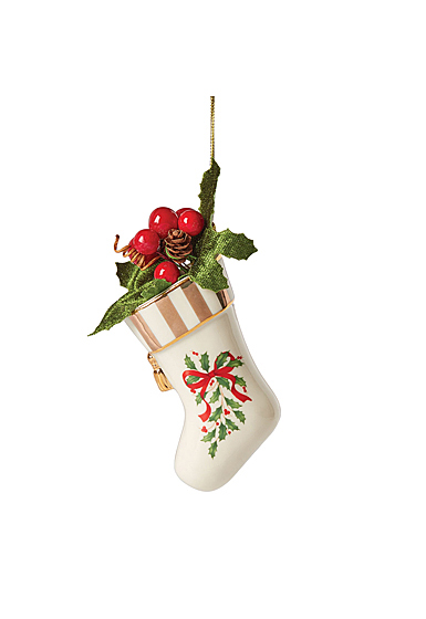 Lenox 2021 Holiday Accent Stocking Ornament