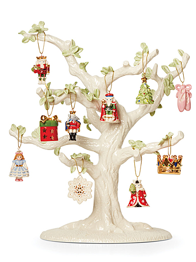 Lenox 2022 Christmas Nutcracker 10 Piece Ornament And Tree Set