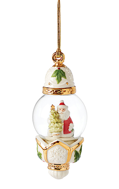 Lenox Christmas 2022 Santa Globe Ornament