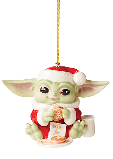 Lenox Christmas Disney Mandalorian Grogu Baby Yoda Ornament