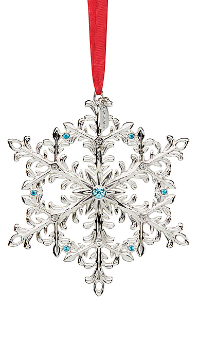 Lenox 2023 Snow Majesty Dated Metal Ornament