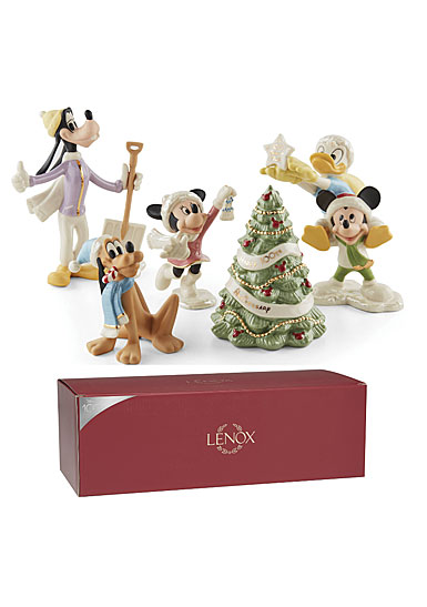 Lenox Disney 100th Anniversary Christmas Set of 5