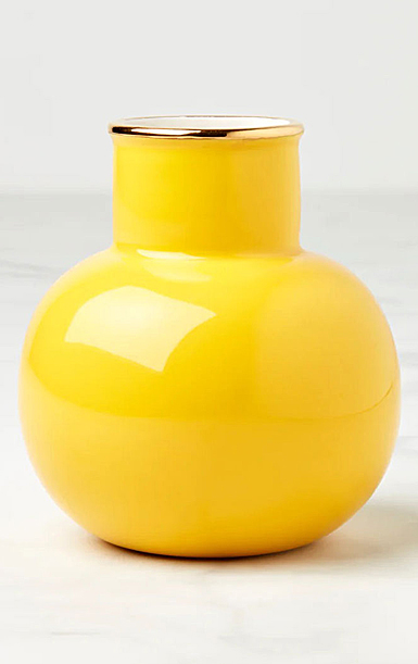 Kate Spade, Lenox Make It Pop 4.25" Vase Yellow