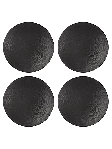 Lenox LX Collective Black Dinner Plates, Set of 4