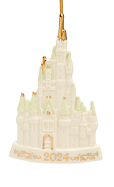 Lenox 2024 Cinderella Castle Porcelain Dated Ornament