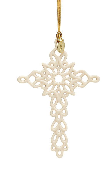 Lenox 2024 Snow Fantasies Cross Dated Ornament