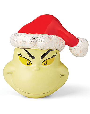 Lenox Merry Grinchmas Covered Candy Jar