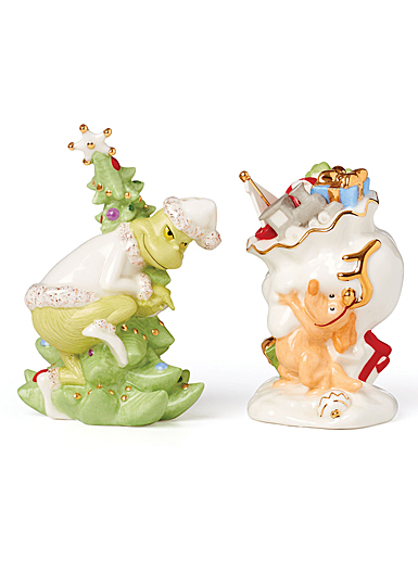 Lenox Merry Grinchmas Salt and Pepper Set