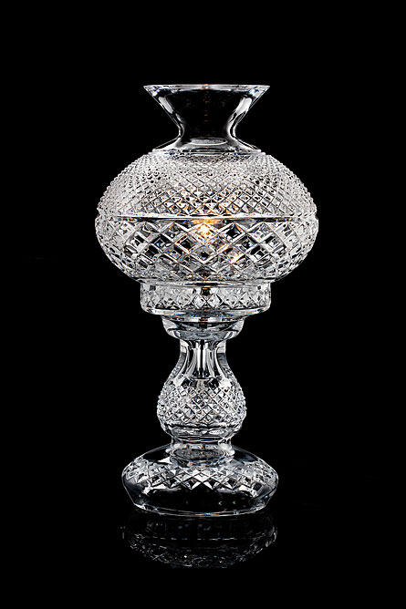 Waterford Crystal, 14" Inishmaan Crystal Lamp