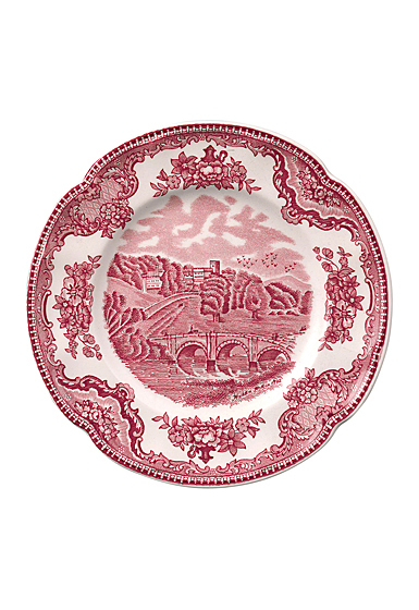 Johnson Brothers Old Britain Castles Pink Bread and Butter Plate, Single