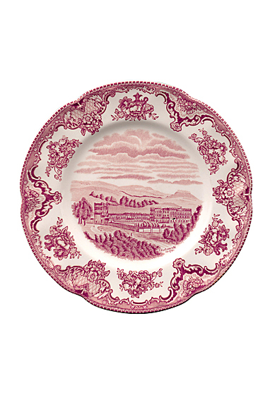 Johnson Brothers "Old Britain Castles" 2 Salad Plates 8"  in pink 