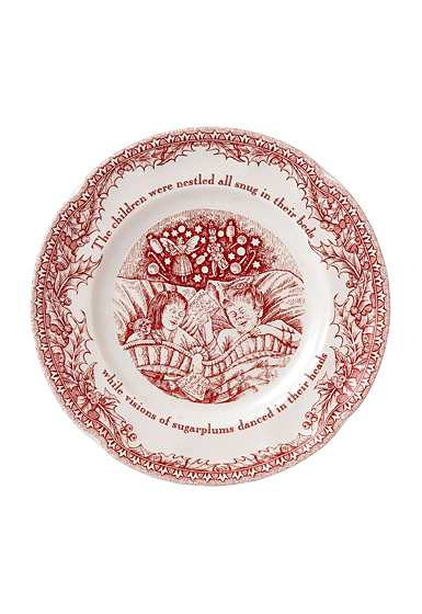 Johnson Brothers Twas The Night Bread and Butter Plate, Single