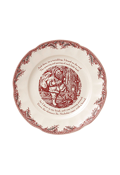 Johnson Brothers Twas The Night Serving Plate Round