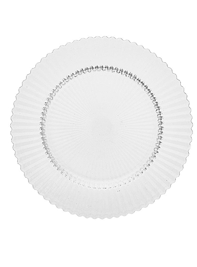 Fortessa Glass Archie Clear Dinner Plate 10.6