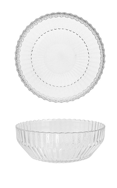 Fortessa Glass Archie Clear Cereal Bowl, Single