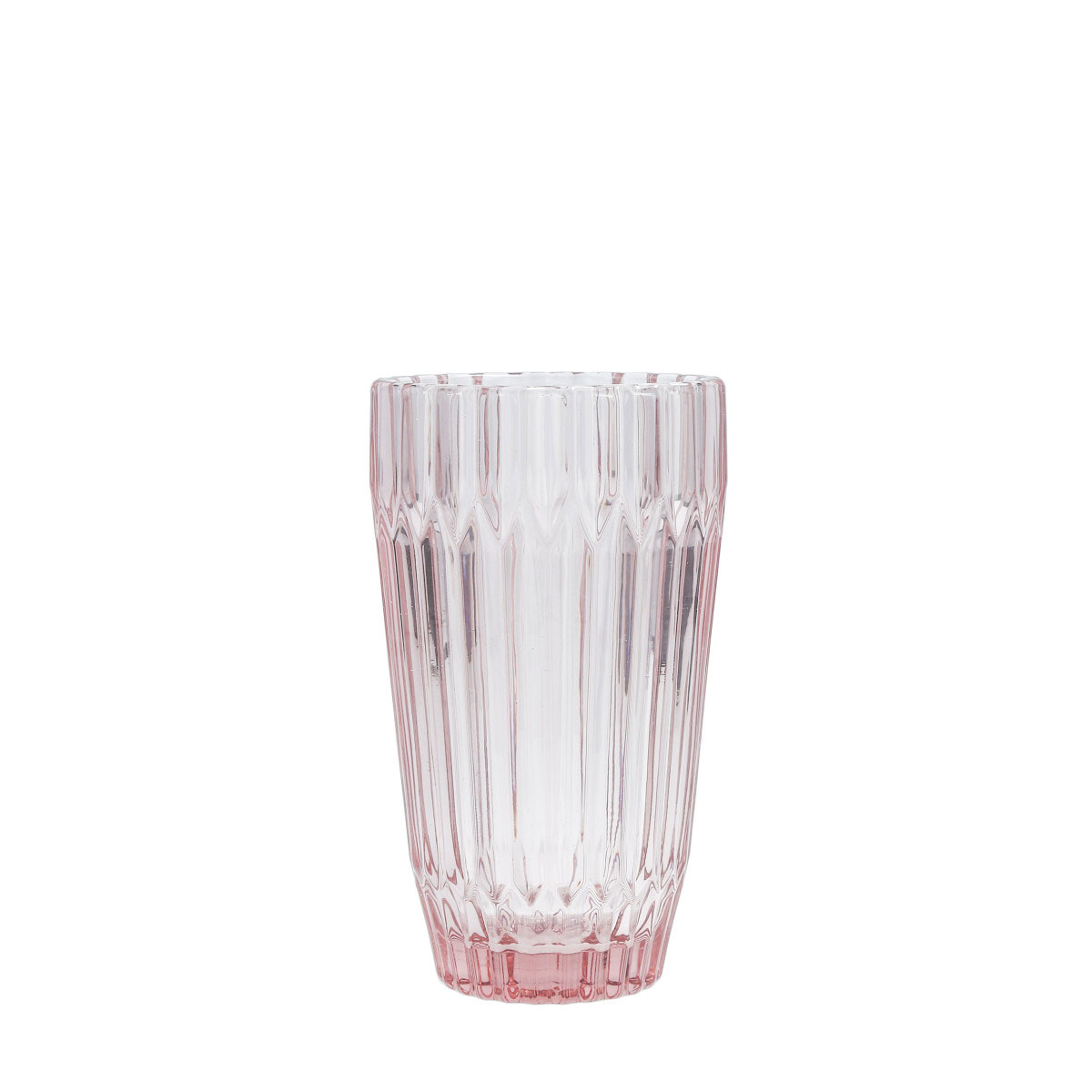 Fortessa Glass Archie Pink Iced Beverage 14.8oz