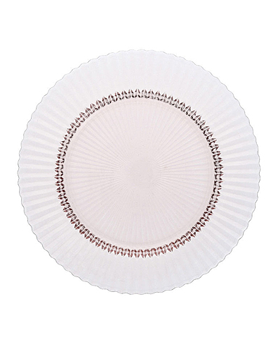 Fortessa Glass Archie Pink Dinner Plate, Single