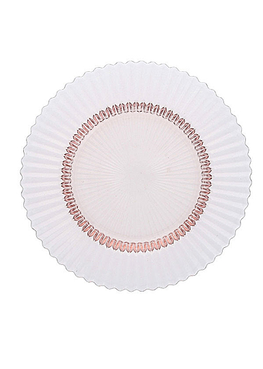 Fortessa Glass Archie Pink Dessert Plate, Single