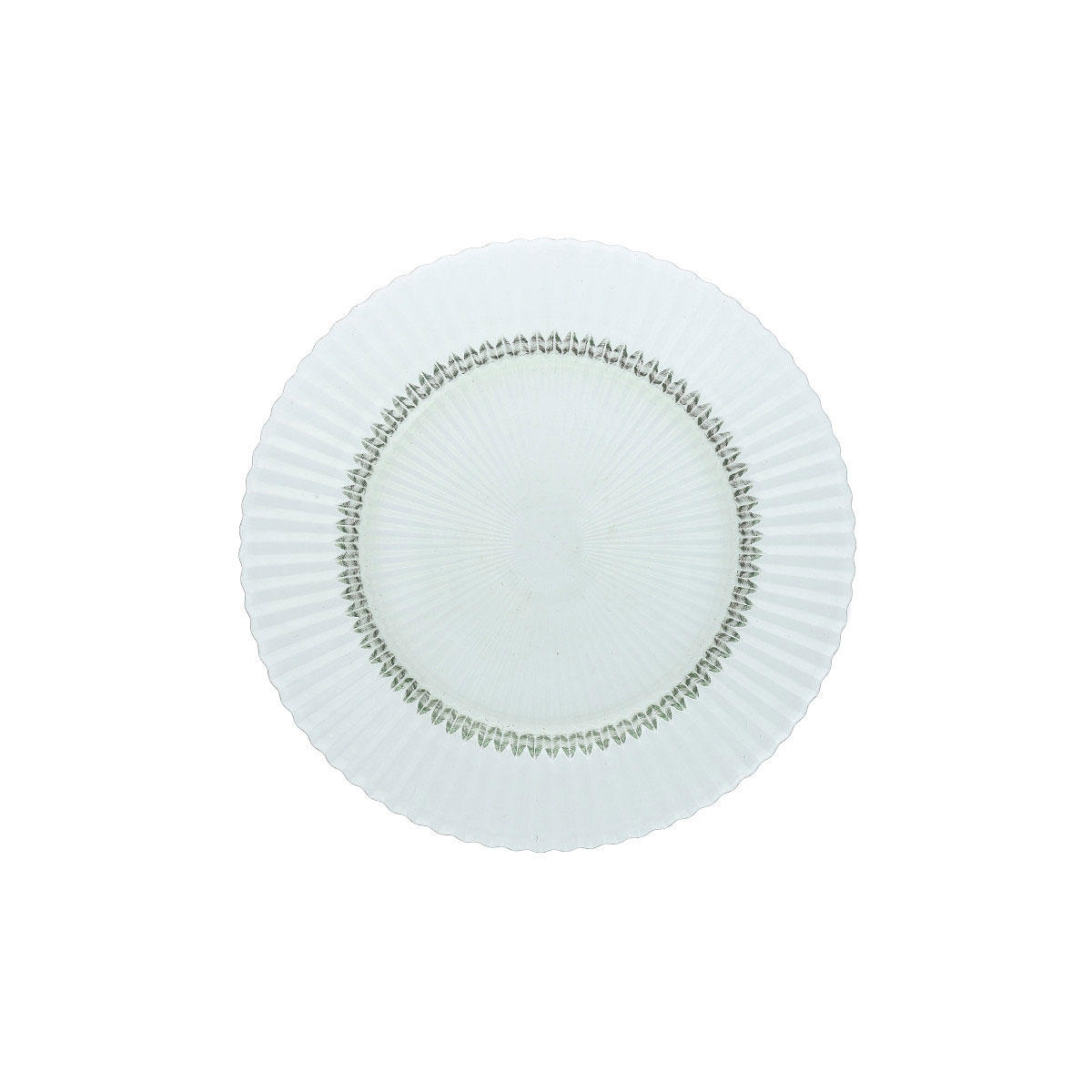 Fortessa Glass Archie Sage Green Dinner Plate 10.6